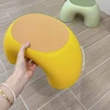 Children's Stool Home Rainbow Stool Non-slip Shoe Stool Ring Home Round Comfortable Plastic Small Stool Small Bench 4