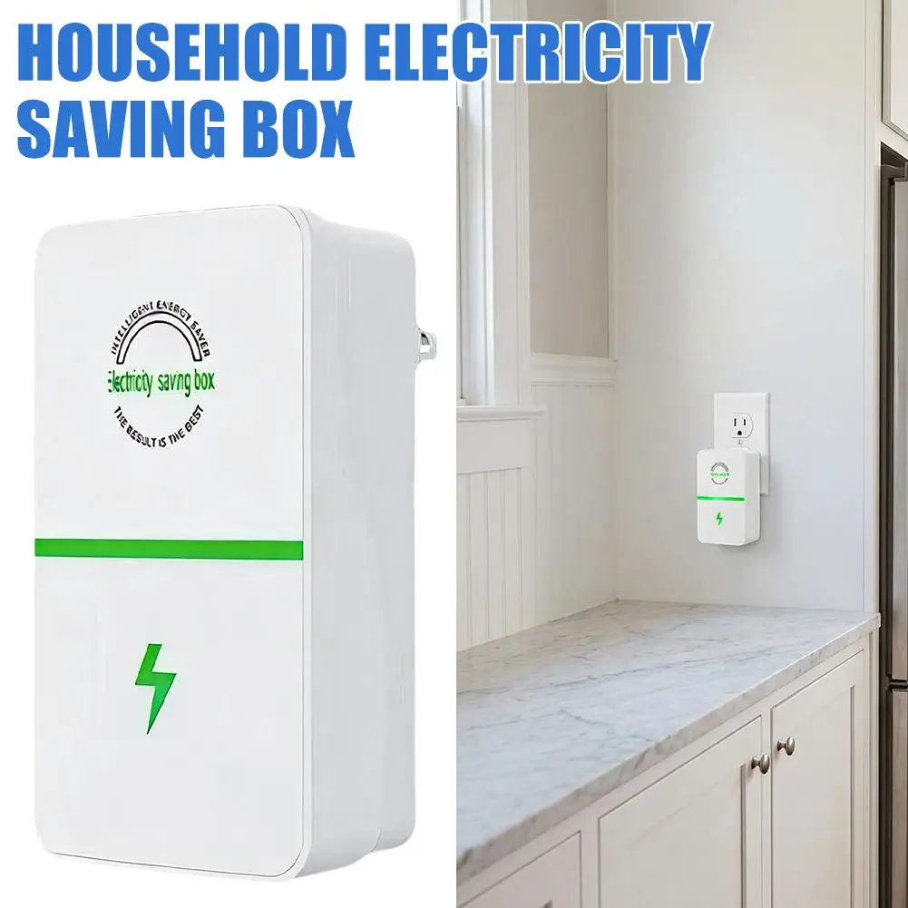 Dispositivo Intelligente per il Risparmio Energetico Domestico, Presa Smart per Spina USA/UE, Riduce la Bolletta Elettrica per Uso Domestico