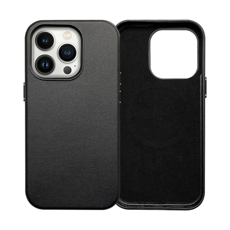 

Роскошный ультра натуральный винтажный кожаный чехол для Iphone 14 Iphone14 Pro Max Plus Магнитный чехол Беспроводная зарядка защита от падения
