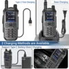 Baofeng UV 21 Pro Wireless Copy Frequency Walkie Talkie 999CH AM Long Range Waterproof Multi-Band Type-C Ham Radio UV 5R UV-K6 4