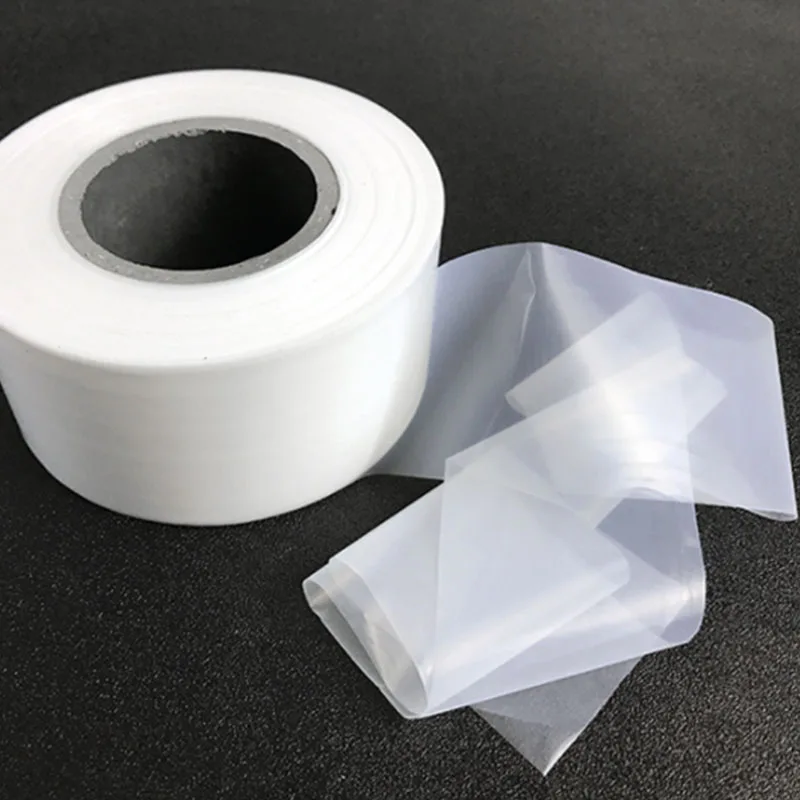 Průsvitné PTFE plastů film，ptfe filmovat  koroze odolné užitý pro pečetního lubrikační materiál, non-stick pečetního páska