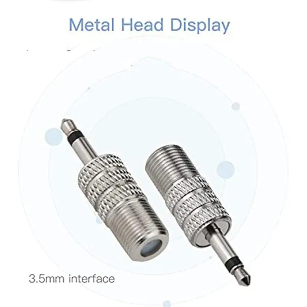 FM Radio Antenna FM  F-Head Sheep Horn Antenna Car FM TV Radio  Radio Station  F Female Head To TV3.5 Mono