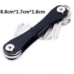 Aluminum Alloy Key Clip Outdoor EDC Tool Metal Key Organizer Carteras Organigastos Key Chain Luxury Pouch Key Organizer Holder