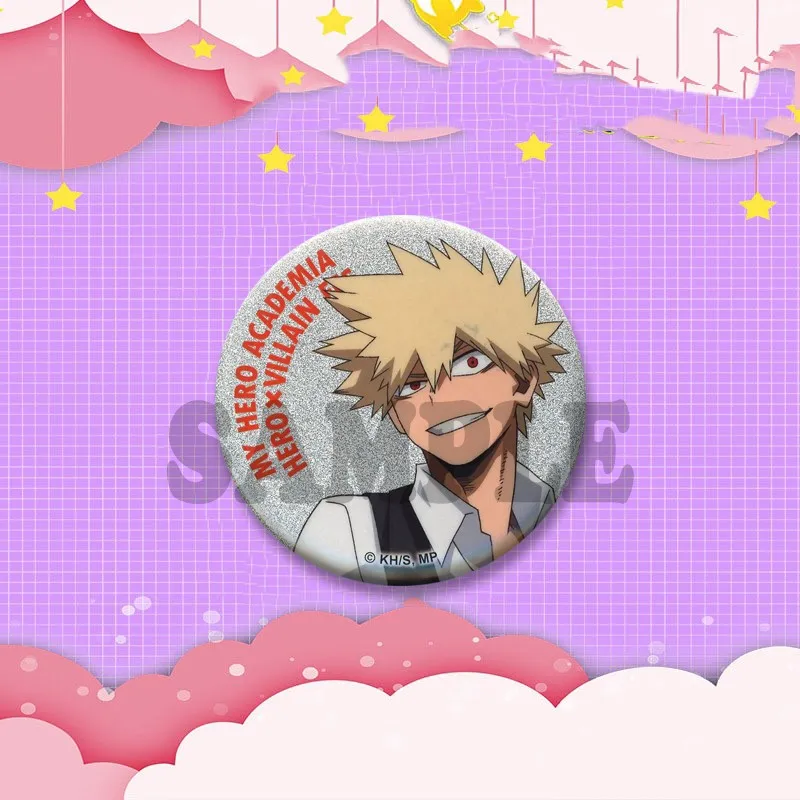 Cartoon Charakter Katsuki Bakugo Taste Brosche Kreative Anime Emaille Pins für Rucksack Kleidung Zubehör Abzeichen Schmuck Geschenke – Detail 5