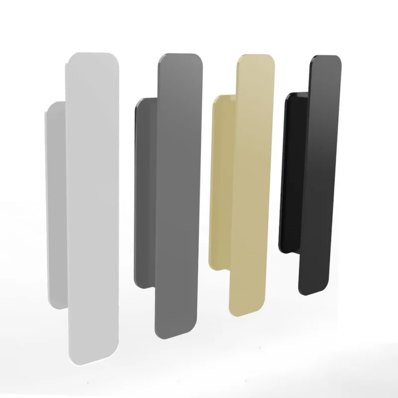 8-1PC Window Cabinet Drawer Handles Self-adhesive Door Wardrobe Handle Organizer Paste Open Sliding Door Knob Auxiliary Device