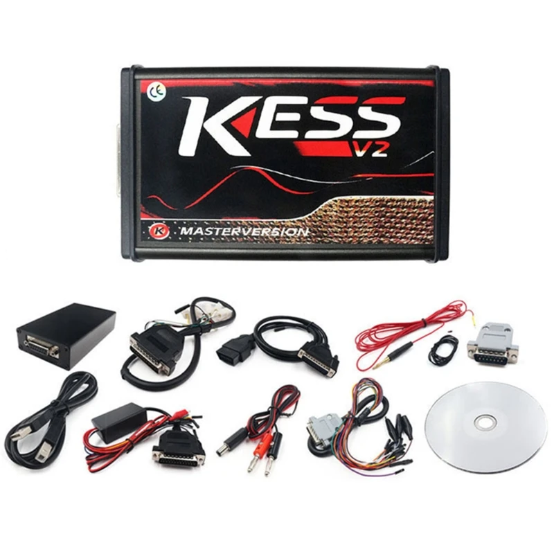

KessV2 OBD2 Manager Tuning Kit Master Kess5.017 OBD2 Tuning Ecu Programmer Write Ecuvia Obd2 Cable for Most for Cars Dropship