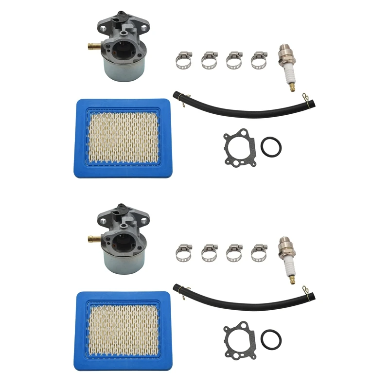 

2X 799868 Carburetor For Briggs & Stratton 498170 799872 694202 498966 14111 498254 497586 694882 693909 692648 497410