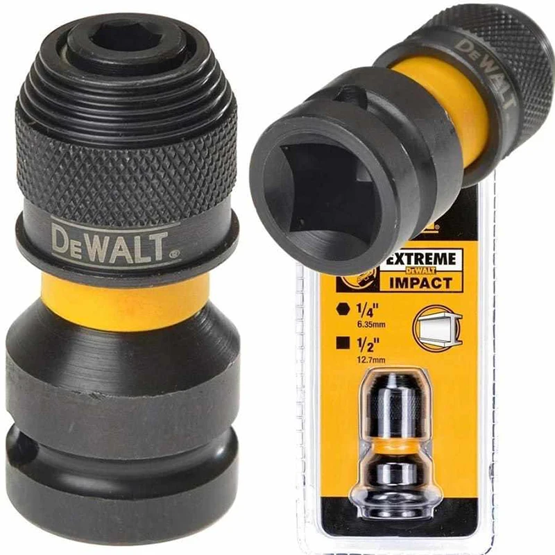 Description Picture 3 of itemDEWALT DT7508-QZ Impact Adapter Shockproof Electric Wrench Adaptor For DCF880 DCF922 DCF892 DCF894 1/4" Hex to 1/2"