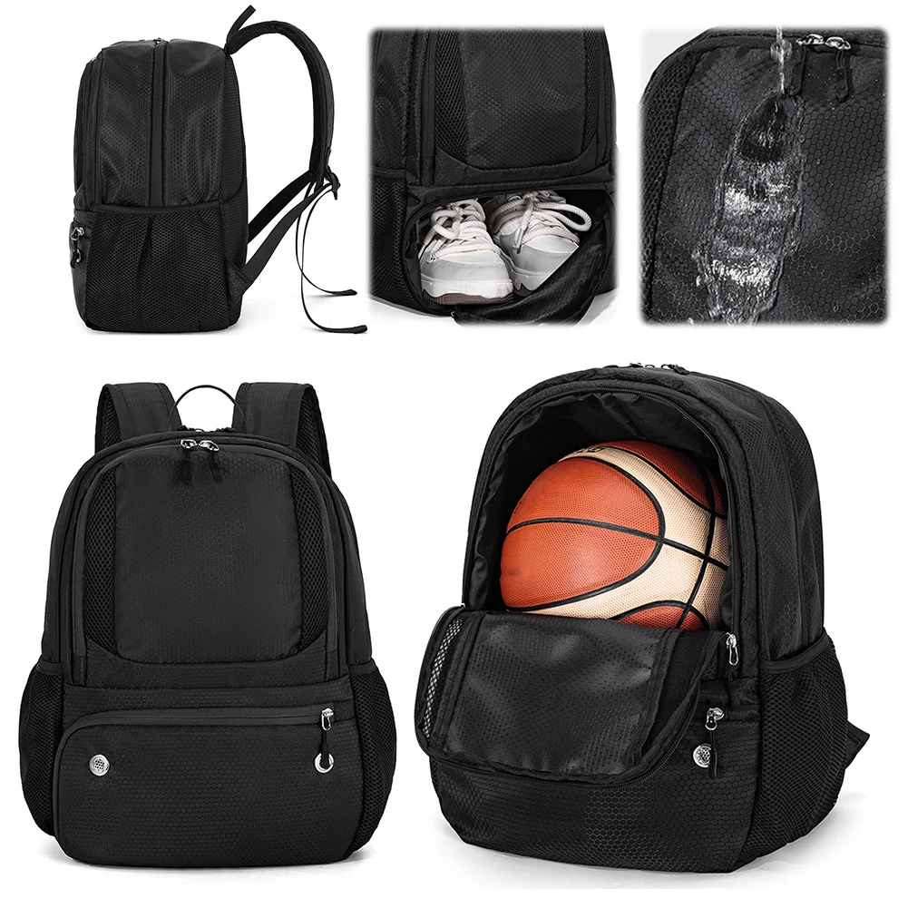 Basketball Backpack Sports Training Equipment Bag Large Capacity Sports Bag Waterproof Gym Backpack for Basketball Accessories