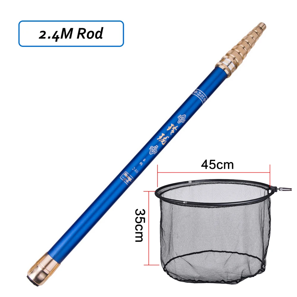 Telescopic High Carbon Landing Net Fishing Pole and Net Head Mounts Holder  Scoop for Carp Fishing Pesca Frete Gratis Accessory - AliExpress