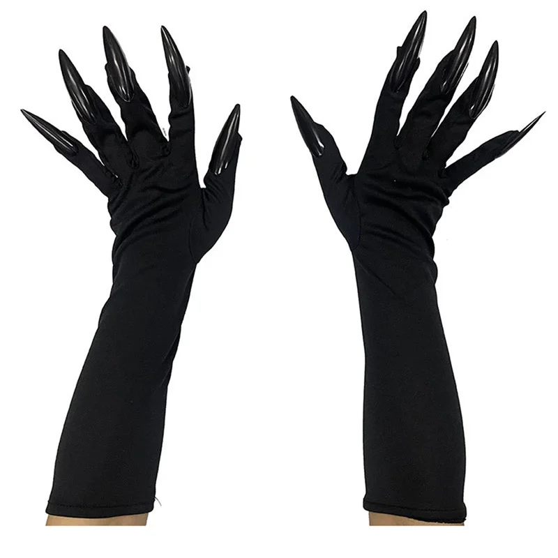 Ghost Claw Gloves - Fashionable Red Halloween Cosplay Gloves