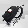 Rolling School Bags for Girls Backpack Children Waterproof School Backpacks with Wheels Middle School Trolley Luggage Back Pack 4