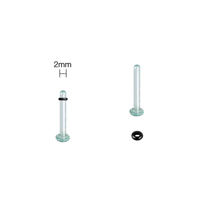 2 stücke Glas Ohr Messgeräte Stretching Kit Short Taper Expander 1,6-16mm Stretching Ohr Tunnel Und Plugs körper Piercing Schmuck – Detail 19