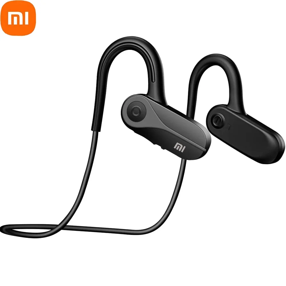 Xiaomi-Auscultadores de Condução Óssea, Bluetooth 5.3, Impermeável, Desporto, Auscultadores Sem Fios, Fones de Ouvido Leves, Fones de Ouvido com Microfone, Mijia