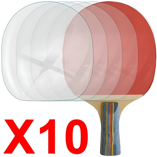2/10Pcs Ping Pong Racket Protective Film Sticky Transparent Maintenance Cover Table Tennis Racket Rubber Protection Film Tool 2/10Pcs Ping Pong Racket Protective Film Sticky Transparent Maintenance Cover Table Tennis Racket Rubber Protection Film Tool