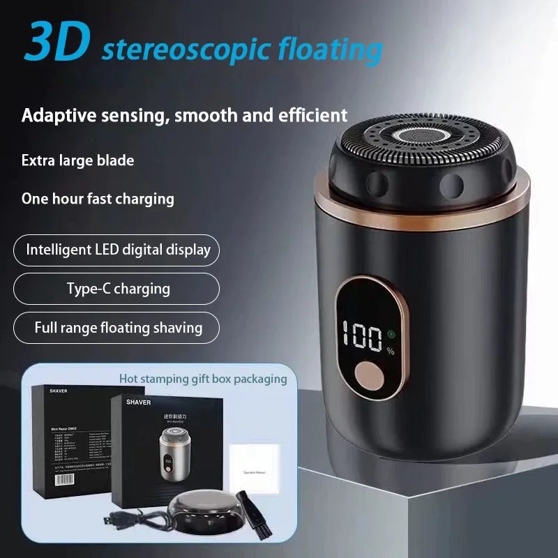 Electric Shaver Hair Trimmer Body Trimmer Xiaomi Mini Electric Shave Type-c Charging Rechargeable Men Razor Comfortable Travel Mini Beard Body Hair Trimmer Pocket Razor 3355732 Xiaomi Mini Electric Shave Type-c Charging Rechargeable Men Razor Comfortable Travel Mini Beard Body Hair Trimmer Pocket Razor