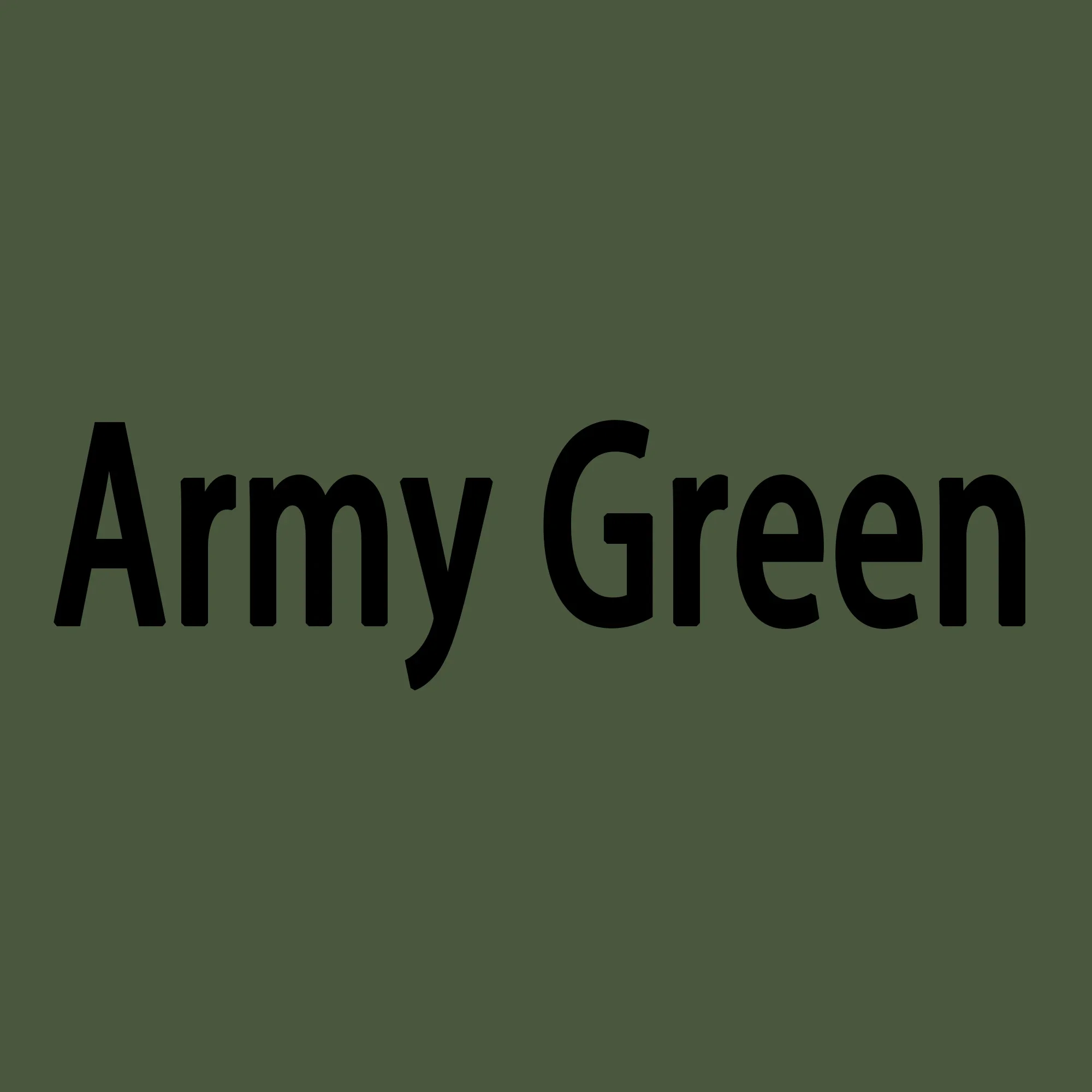 Army Green