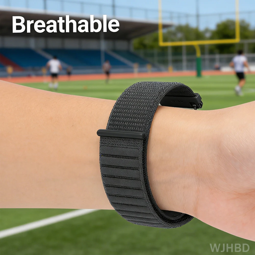 Sport Breathable Nylon Watch Strap, 20mm/22mm, Universal Fit