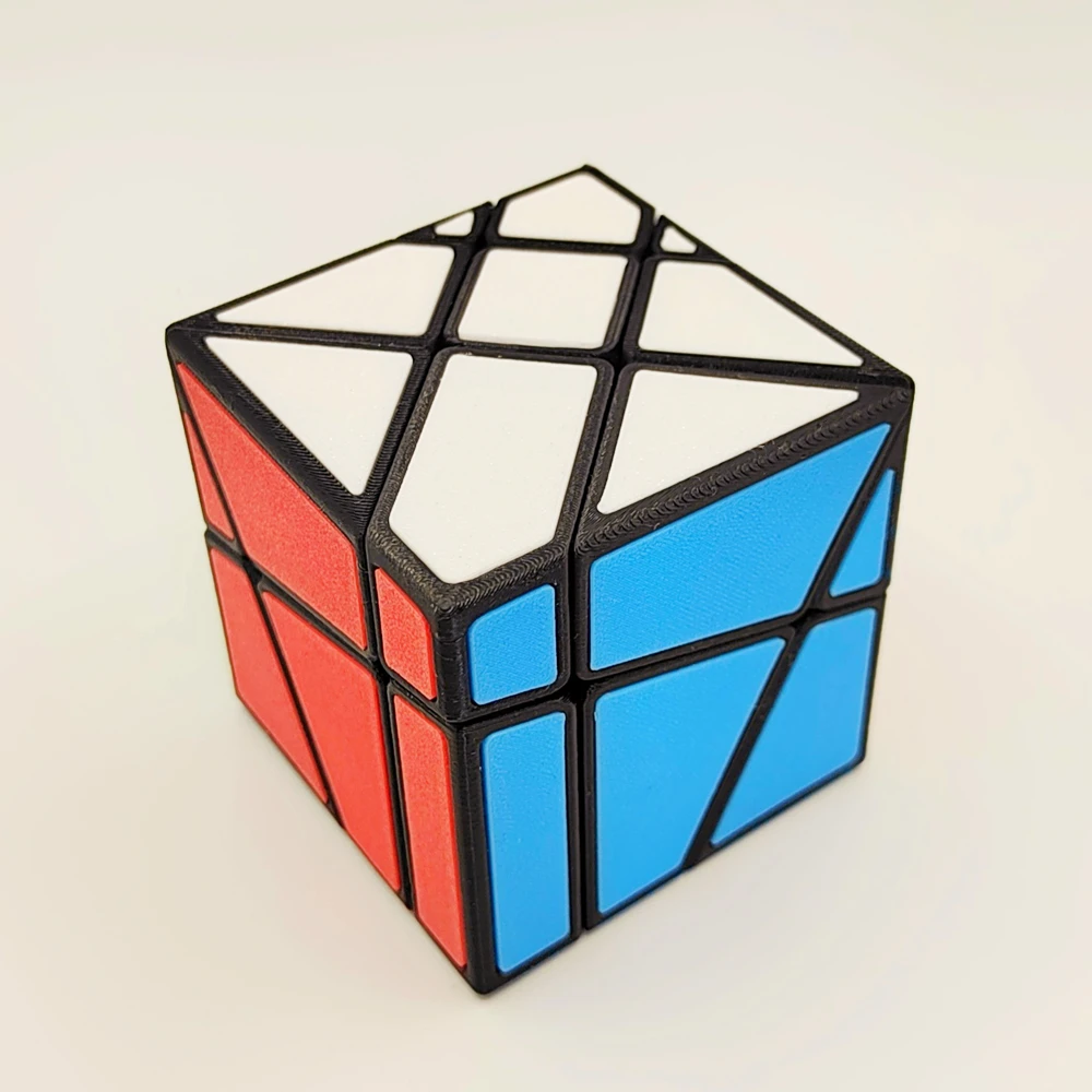 ZEPUZZLES Crazy Fisher 2x3x3 큐브 이상한 모양 큐브 전문 퍼즐 장난감 Cubo Magico Kid Gift