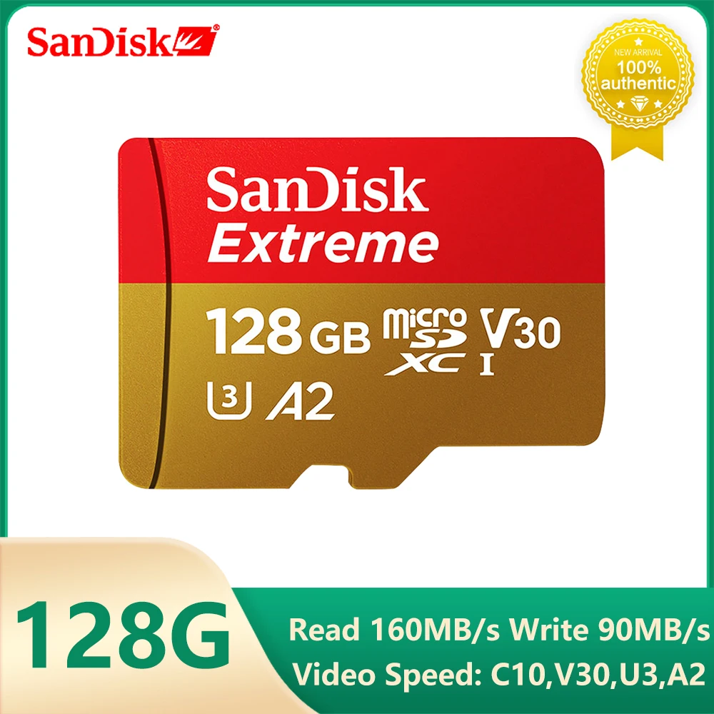 SanDisk SD Memory In Card Stick Reader In Memory 32 GB 128 GB 256 GB 400 GB 512 GB 1TB Extreme Pro Micro 64 GB Class 10 U 3 Card memory cards Memory Cards