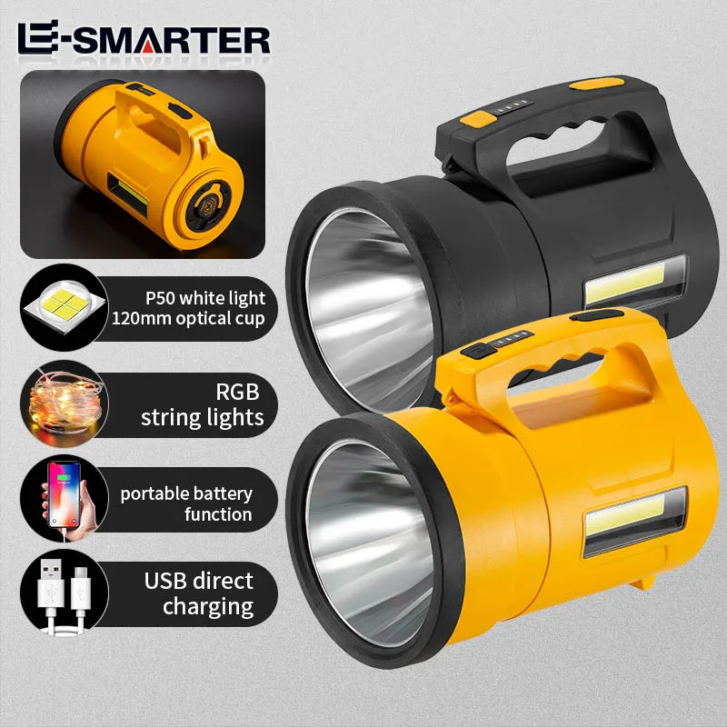 Searchlight-Waterproof-Outdoor-With-Colorful-Strip-Led-Light-High-Power ...
