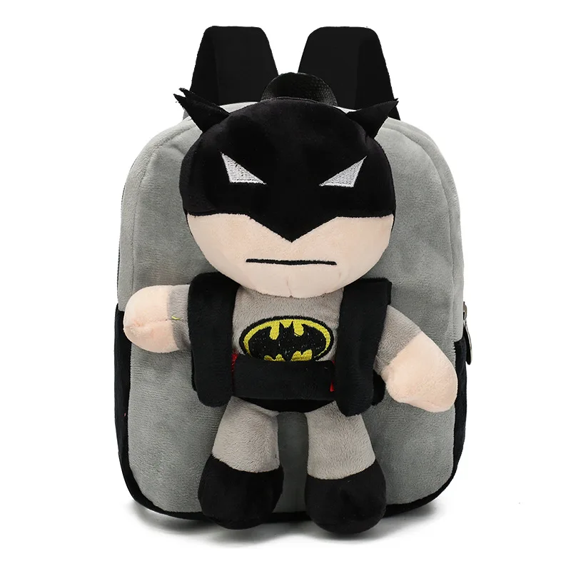 Marvel Series  Cartoon Anime Fashion Personality Plush Toy Children Leisure Cute Kindergarten Backpack Holiday Gift 3