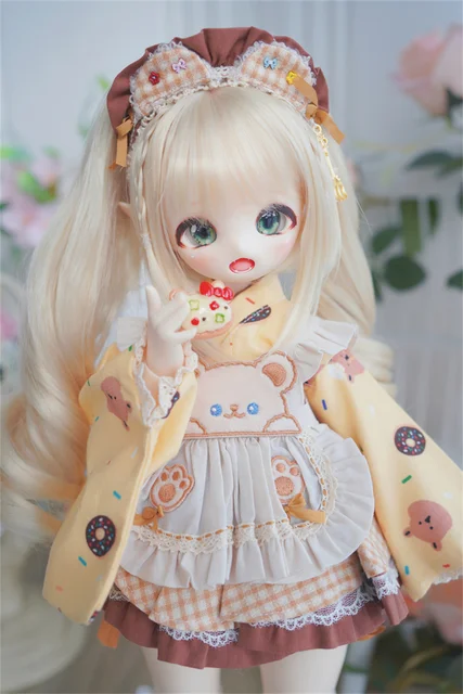 Bjd-女性用40cmトイドールボディヴァンパイア,ミルクキャッツ