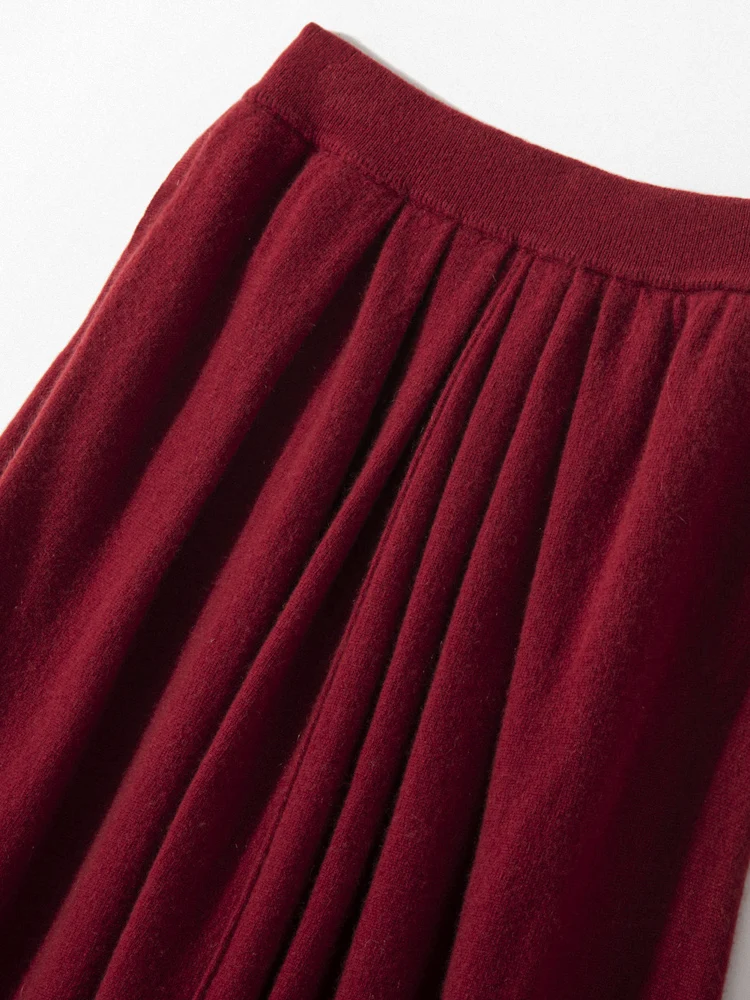 Cashmere Skirt Elegance