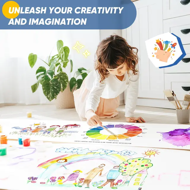 Rotolo Carta Kraft Bianca 100cm X 50m - 60g/m² Riciclata 100% Per Imballaggi - Foto 10