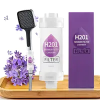 Scented Shower Filter Bathroom Lemon Shower Head Water Softener Improve Hair Skin Removal Shower Purifier Bathing Shower Filter 1