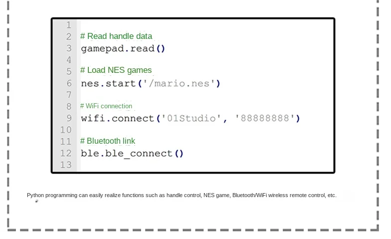 desenvolvimento wifi bluetooth python programação