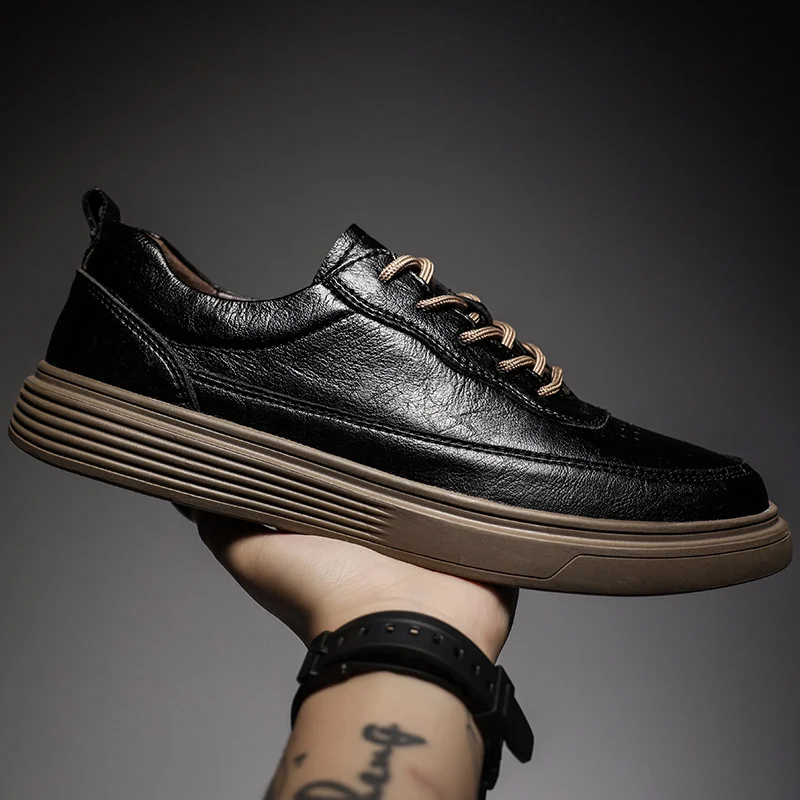 

Men's Loafers Casual Shoes Driving New Outdoor Walking Flat Footwear Sneakers Men Shoes Vintage Tooling Shoes Retro Business