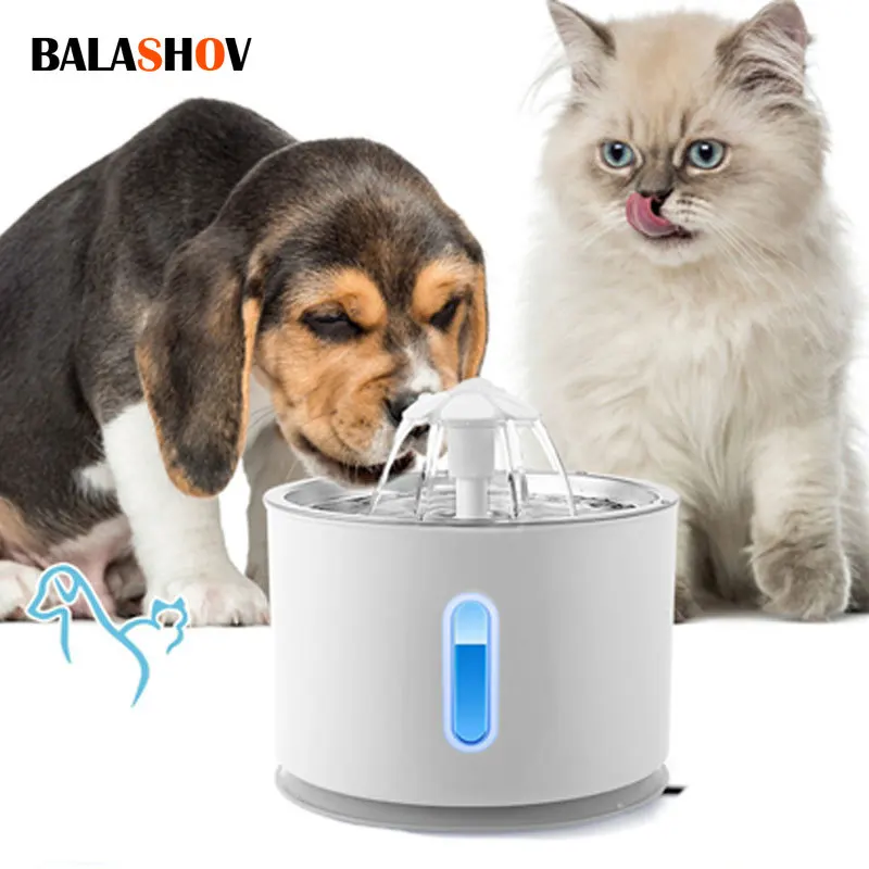 2.4l Cat Water Fountain Usb Powered Automatic Water Dispenser Cat