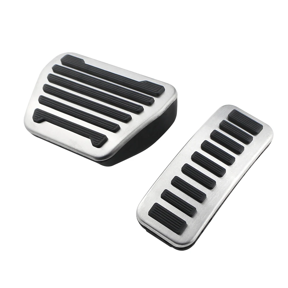 스테인레스 스틸 자동차 가스 브레이크 페달 커버, 랜드로버 디스커버리 5 2014-2020 디펜더 110 2020 레인지로버 보그 2013-2020