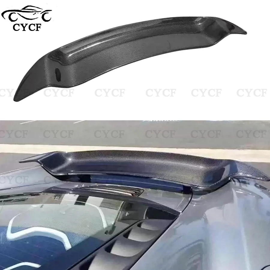 

Rear Wing Tail Trunk Spoilers Carbon Fiber Tail fins Vosteiner Style Rear Spoiler For Mclaren MP4-12C 650S