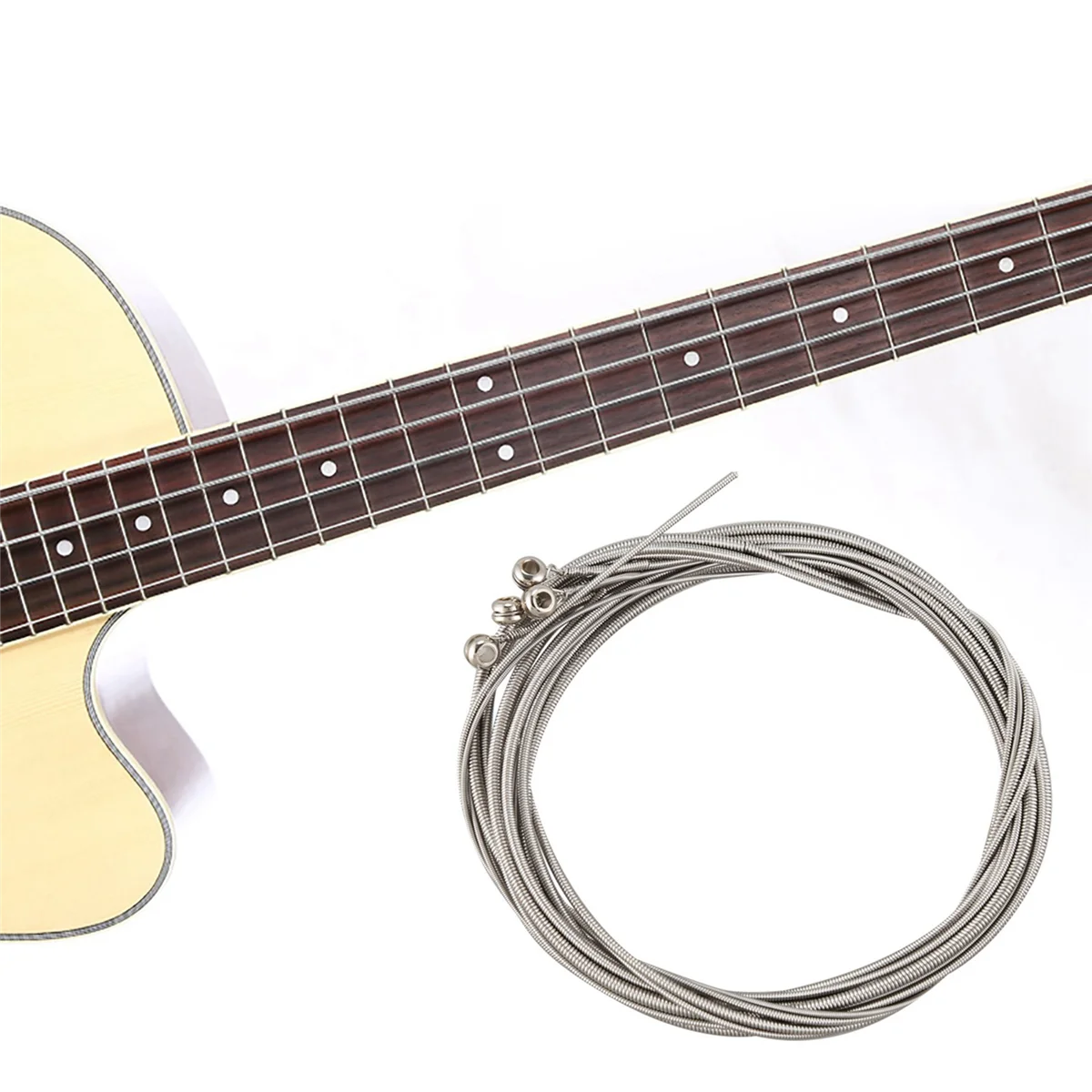BAAU Set of 20 Steel Strings for 4 String Bass Guitar