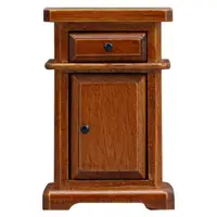 1 pièces 1:12 maison de poupée Miniature chambre Table de chevet meubles maison modèle décor jouet maison de poupée accessoires 5