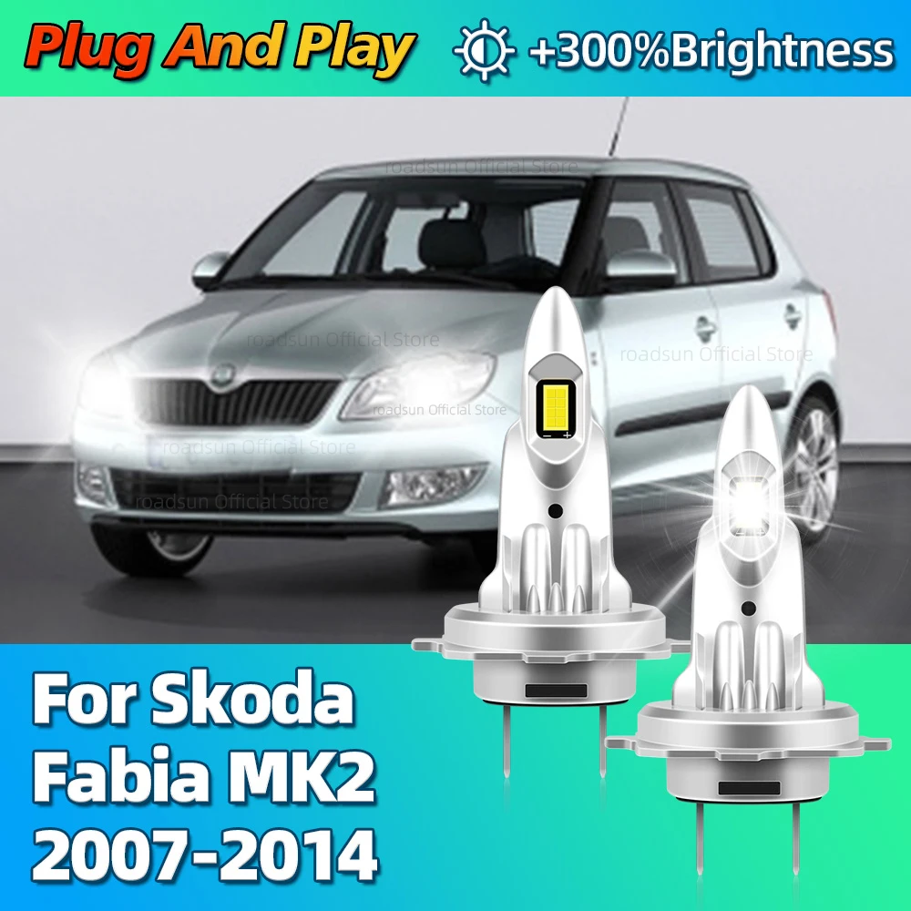Schone Skoda Fabia Lampen H4 Oder H7 Ebenbild