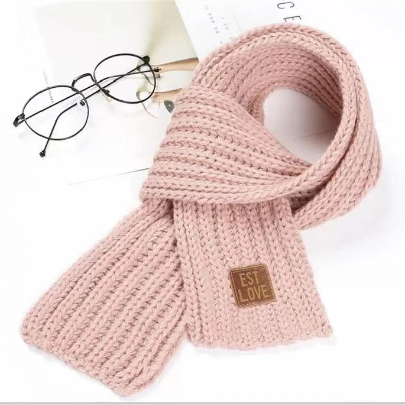 Description Picture 5 of itemFashion Warm Kids Scarf Thick Outdoor Neck Warmer Winter Soft Knitted Scarf Baby Boys Girls