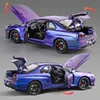 1:24 Nissan GTR R34 Skylin Fast & Furious Alloy Car Model Sound and Light Pull Back Children's Toy Collectibles Birthday gift 5