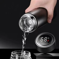 480ml New Stainless Steel Smart Thermos Cup With Digital Temperature Display For Home Outdoor Students High Value Office Cup 5