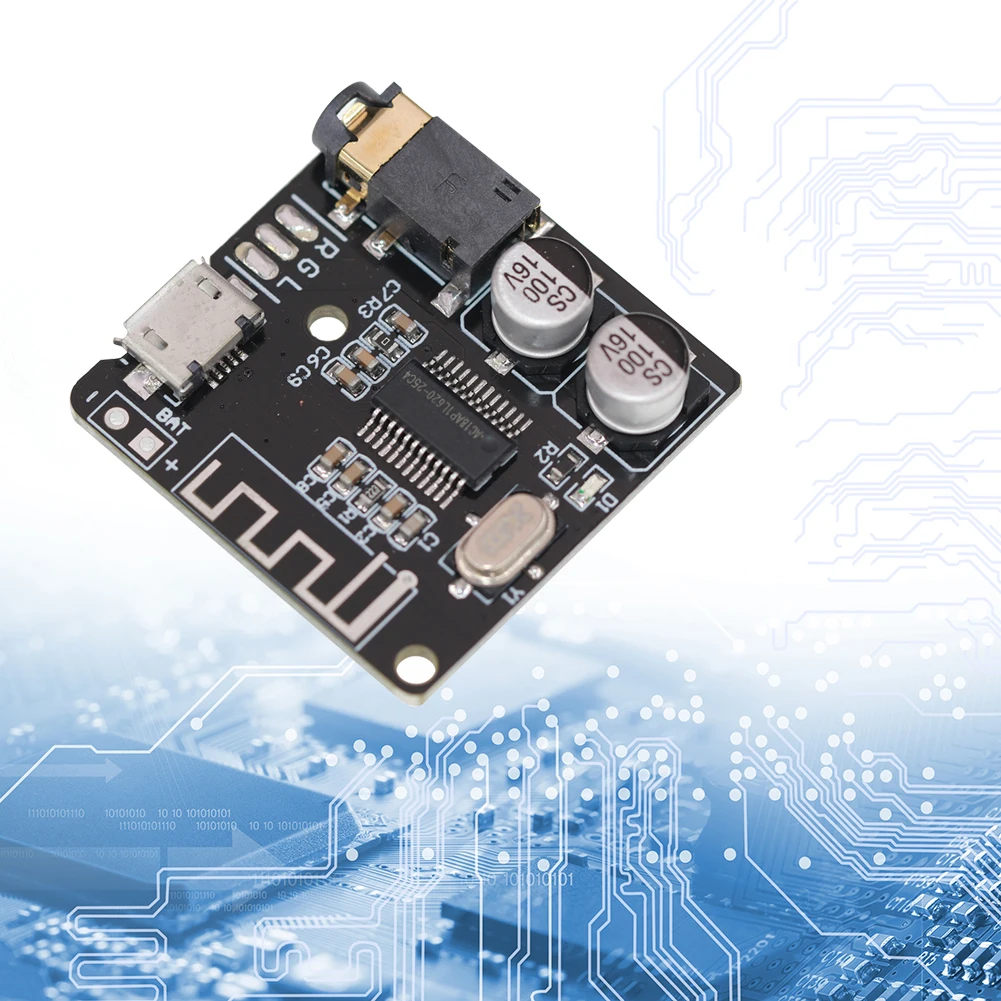 Bluetooth Stereo Audio Amplifier - Wireless Music Module