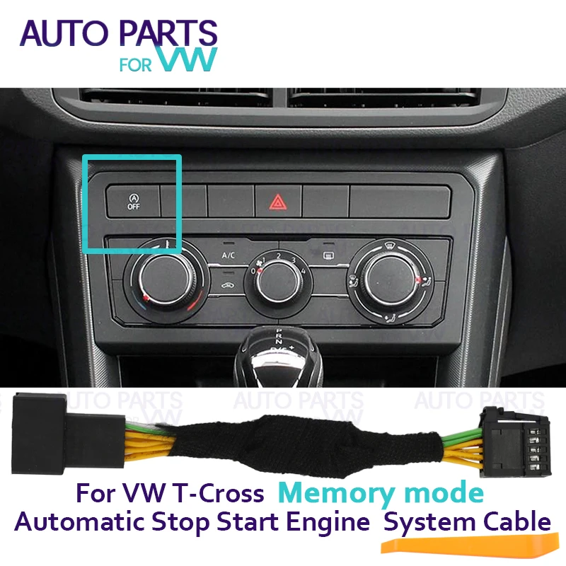 

Auto Stop Start Engine System Off Device Control Sensor Plug Stop Cancel Cable for VW T-Cross Multivan T6.1 for SKODA Fabia Scal