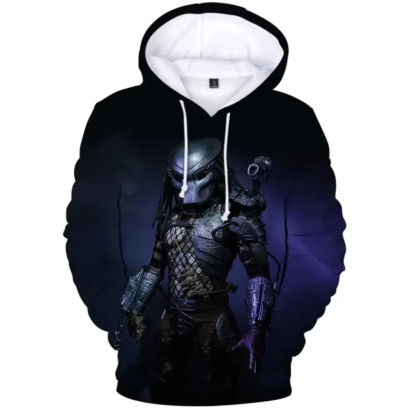 thumbnail image 1 of Nueva sudadera con capucha con estampado 3D de la película Predator para hombre, jersey de moda de gran tamaño, sudadera con capucha informal de calle Alien, ropa para hombre, 1 of 5