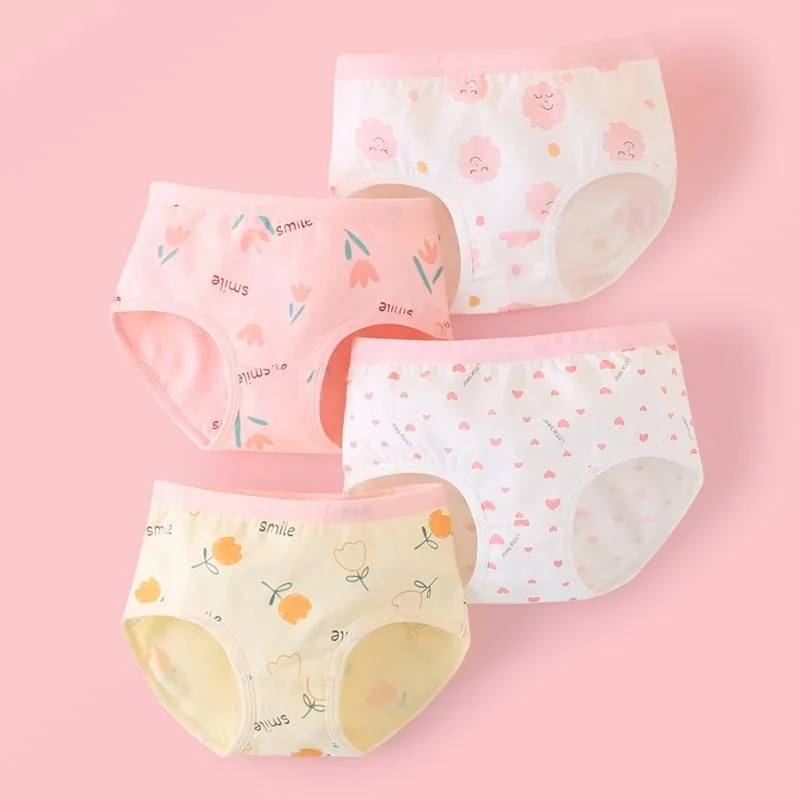 Babyhug Antibacterial Finish Panties Fruits Printed Pack of 5 - Multicolour