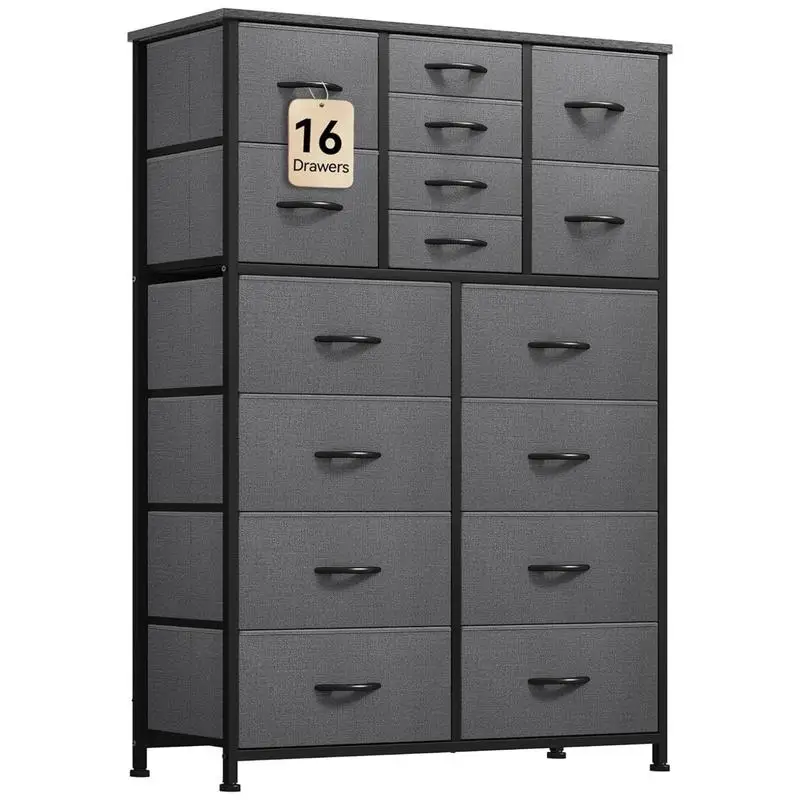 16 Drawers - Black G