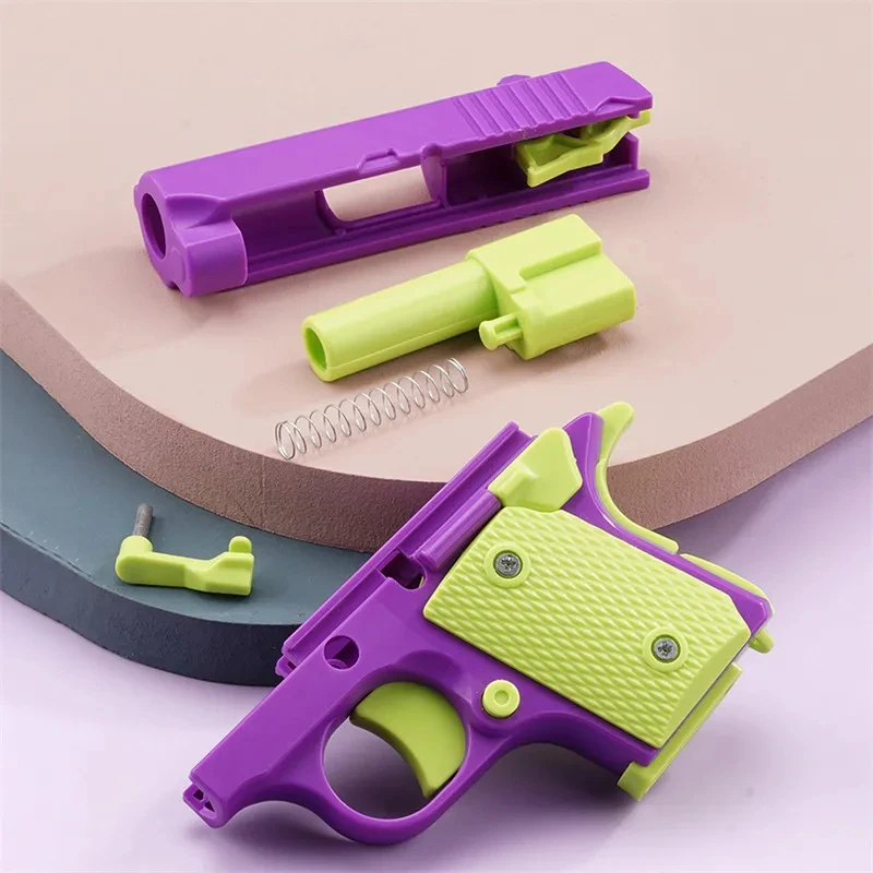 UNGH 3D Gravity Gun Straight Jump Mini Pistol Model Anti-stress Fidget Toy for Children and Adult fidget toy sensory fidget toy anti stress toy finger sensory toy