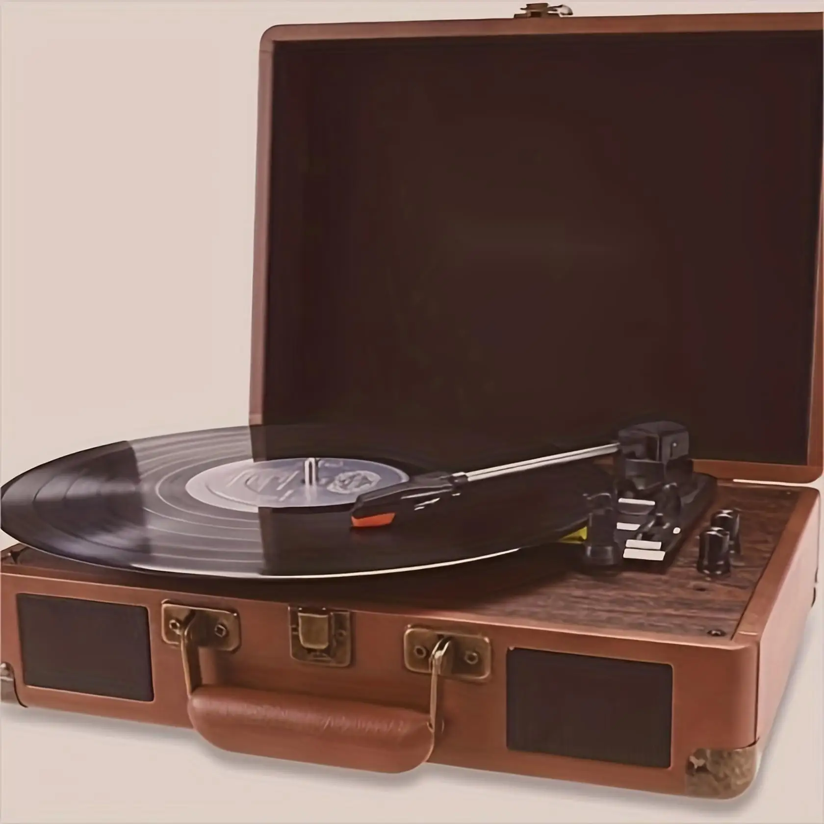 Maio C210 belt-driven Vintage gramophone device, vinyl record, turntable , high-fidelity stereo, built-in speaker, 3-speed