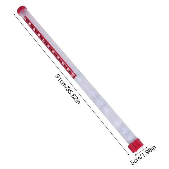 PG M Golf Ball Picker Shag Tube - Plastic with Ball Release Retrievers Collector Grabber Picker Pick Up Golf Supplies 5