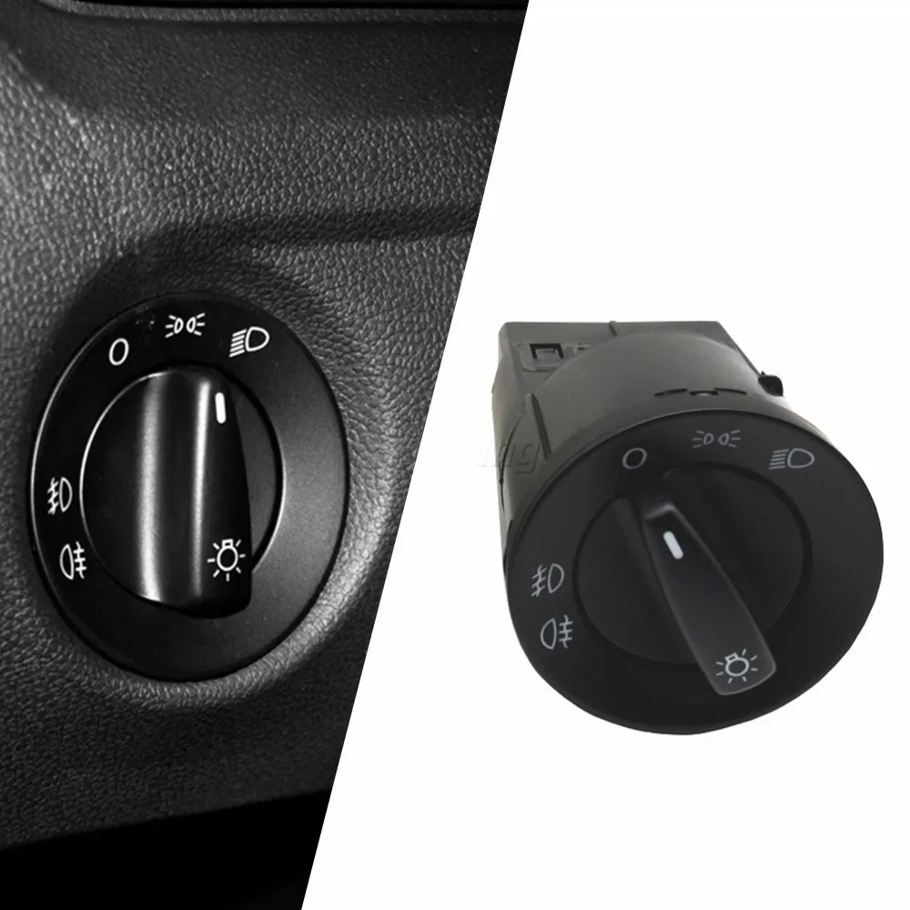 Car Styling Headlight Fog Lamp Switch Knob For SKODA Fabia Octavia 1996